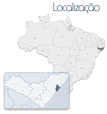 Localização Alagoas