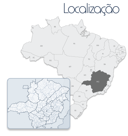 Localização Minas Gerais