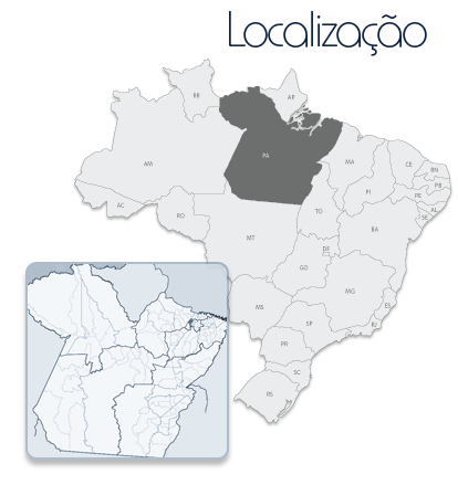 Localização Pará
