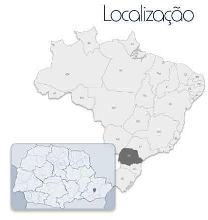 Localização Paraná
