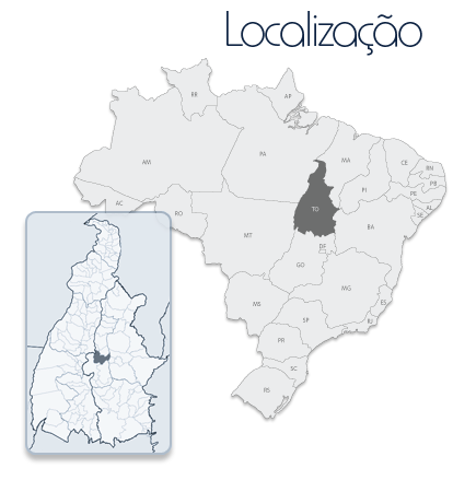 Localização Tocantins