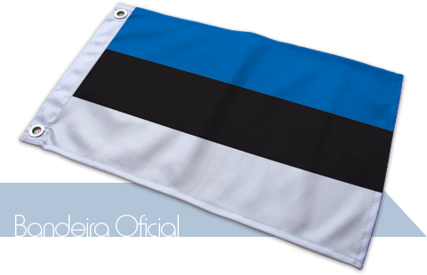 Bandeira Estônia