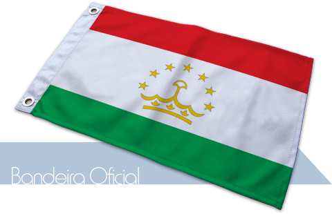 Bandeira Tadjiquistão
