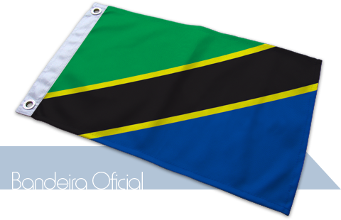 Bandeira Tanzânia